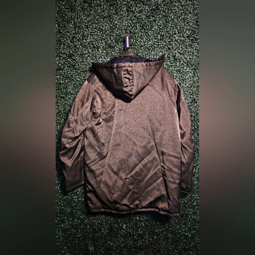 Vintage Green Hooded Jacket